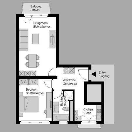 Aparthotel - Lindenstrasse 3*