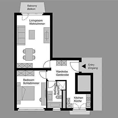 Apartmanhotel - Lindenstrasse Zürich