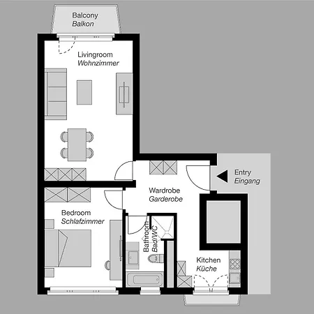 Ξενοδοχείο με διαμερίσματα - Lindenstrasse 4*